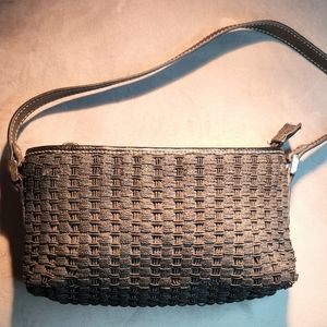 Liz Claiborne Purse Black Handbag Very Good Condition